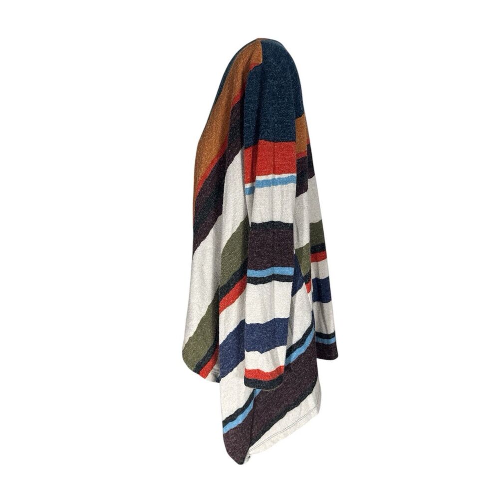 Lovely J Southwest Striped Open Cardigan Jacket Women’s Sz L - Picture 4 of 5